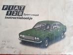 ✅️ FIAT 128 SPORT COUPÉ INSTRUCTIEBOEKJE 1e druk, Auto diversen, Handleidingen en Instructieboekjes, Ophalen of Verzenden