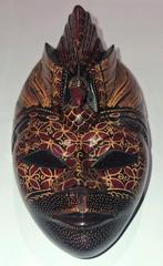 VINTAGE: 1 paar   BATIK MASKERS, Antiek en Kunst, Ophalen of Verzenden