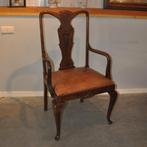 Art nouveau schapenleren enkele stoel, Ophalen of Verzenden