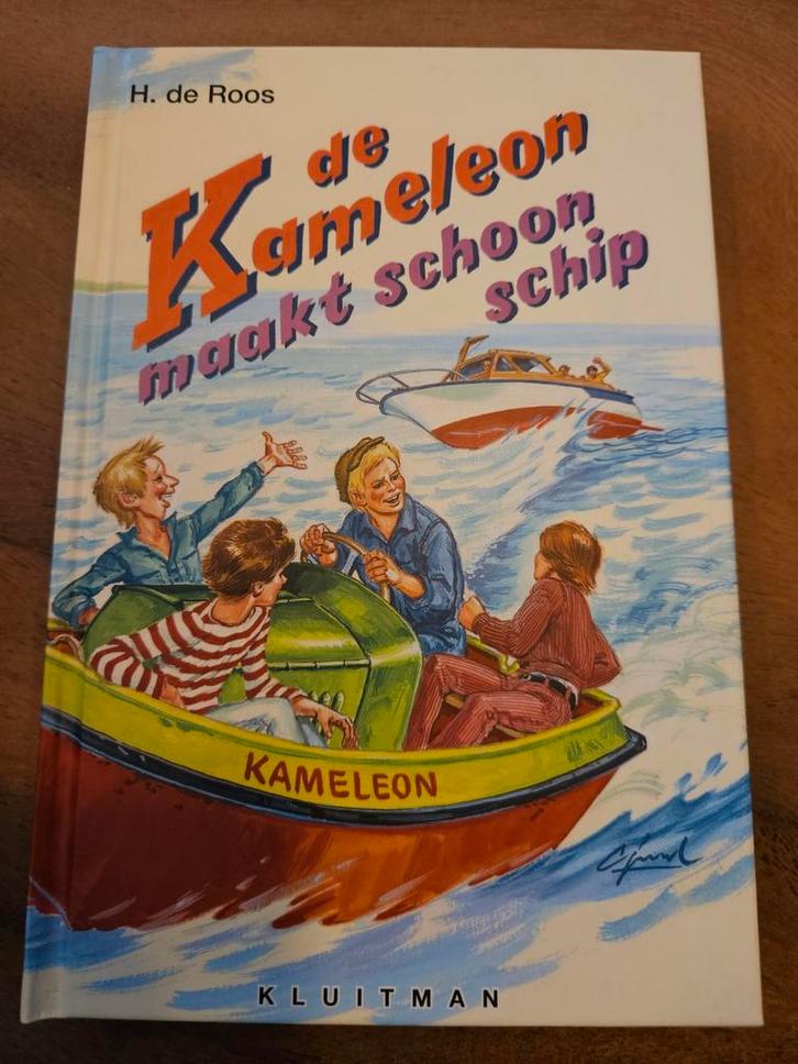 De Kameleon maakt schoon schip - H. de Roos, Boeken, Kinderboeken | Jeugd | onder 10 jaar, Gelezen, Fictie algemeen, Ophalen of Verzenden