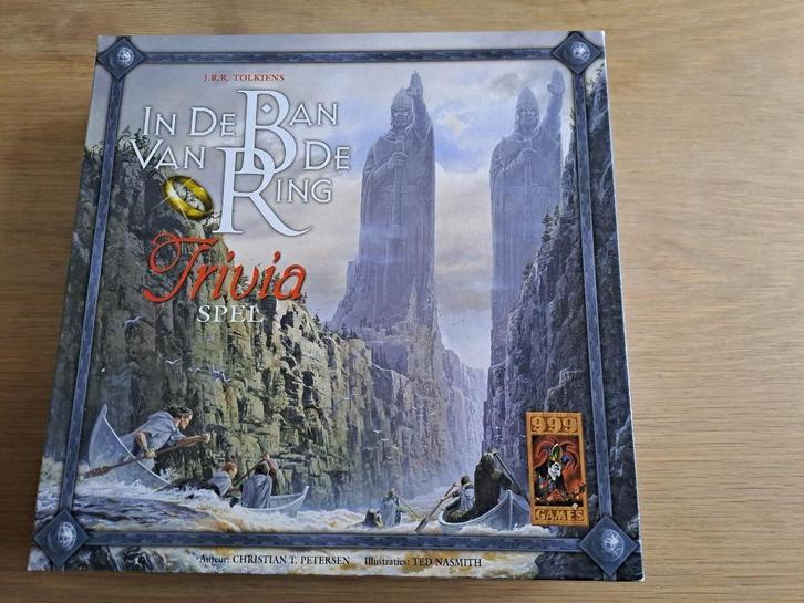 In de ban van de Ring Triva, Hobby en Vrije tijd, Gezelschapsspellen | Bordspellen, Nieuw, Ophalen of Verzenden