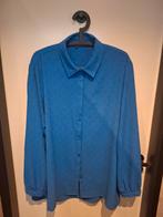 Kobaltblauw, blauwe blouse met patroon van Norah, maat 48, Ophalen of Verzenden, Zo goed als nieuw, Maat 46/48 (XL) of groter