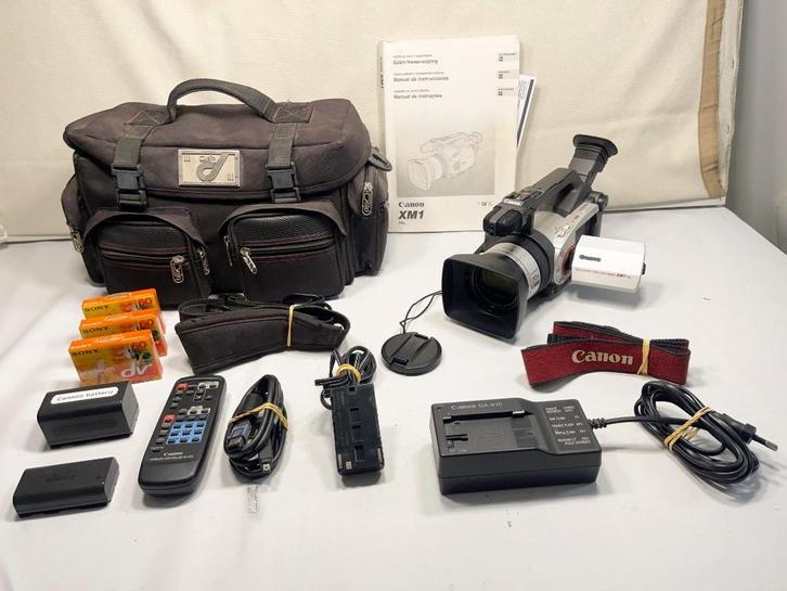 CANON DM-XM1E Digitale Mini Dv met firewire-zo goed als nieu, Audio, Tv en Foto, Videocamera's Digitaal, Zo goed als nieuw, Camera