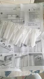 Plooihaken Kunststof  -  21 stuks  -  NIEUW, Ophalen of Verzenden, Nieuw, Minder dan 50 cm, Minder dan 100 cm