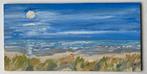 Strand zee duin. Olieverf / paneel, Ophalen of Verzenden