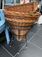 2 x broodmanden met houder 50cm hoog, Ophalen of Verzenden, Zo goed als nieuw