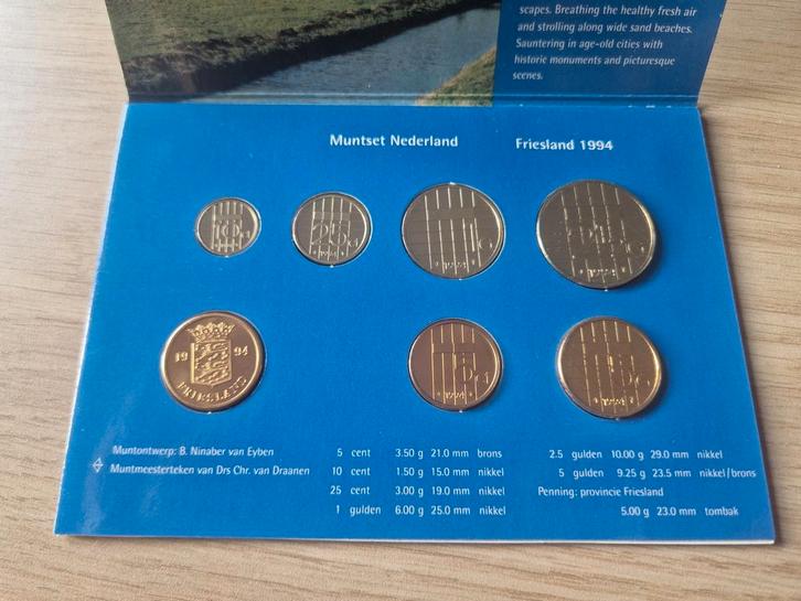 Muntset Nederland guldens 1994 fdc, Postzegels en Munten, Munten | Nederland, Setje, Overige waardes, Koningin Beatrix, Ophalen of Verzenden