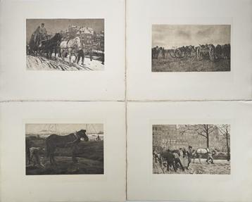 137. Vijftien fotogravures, George Hendrik Breitner, 1910 beschikbaar voor biedingen