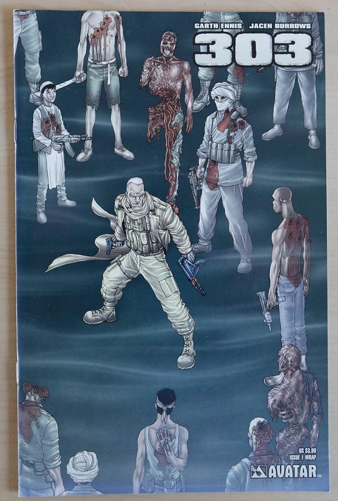 Comic: 303 #1 - Garth Ennis/Jacen Burrows - Avatar Press, Boeken, Strips | Comics, Zo goed als nieuw, Eén comic, Amerika, Ophalen