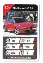 Kwartetkaart Alfa Romeo 147 2.0, Ophalen of Verzenden, Zo goed als nieuw, Auto's