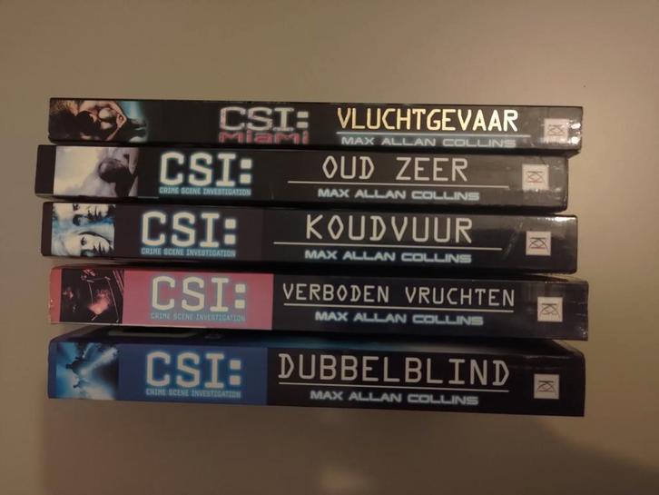 CSI Boekenreeks - Max Allan Collins, Boeken, Detectives, Gelezen, Tv-bewerking, Ophalen