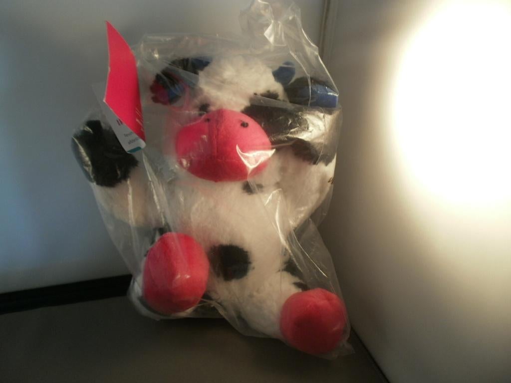 koe Teuntje Antonius ziekenhuis zwart/wit roze voetjes, Ophalen of Verzenden, Nieuw, Koe