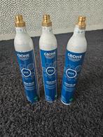 3 Grohe Blue CO2 Cilinders - Leeg, Goede Staat, Ophalen of Verzenden, Gebruikt