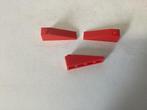 Lego dakpan 4x1 rood, Ophalen of Verzenden, Gebruikt, Losse stenen, Lego