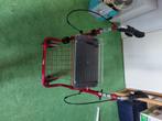 1 donker rode rollator inklapbaar i,z,g st, Ophalen