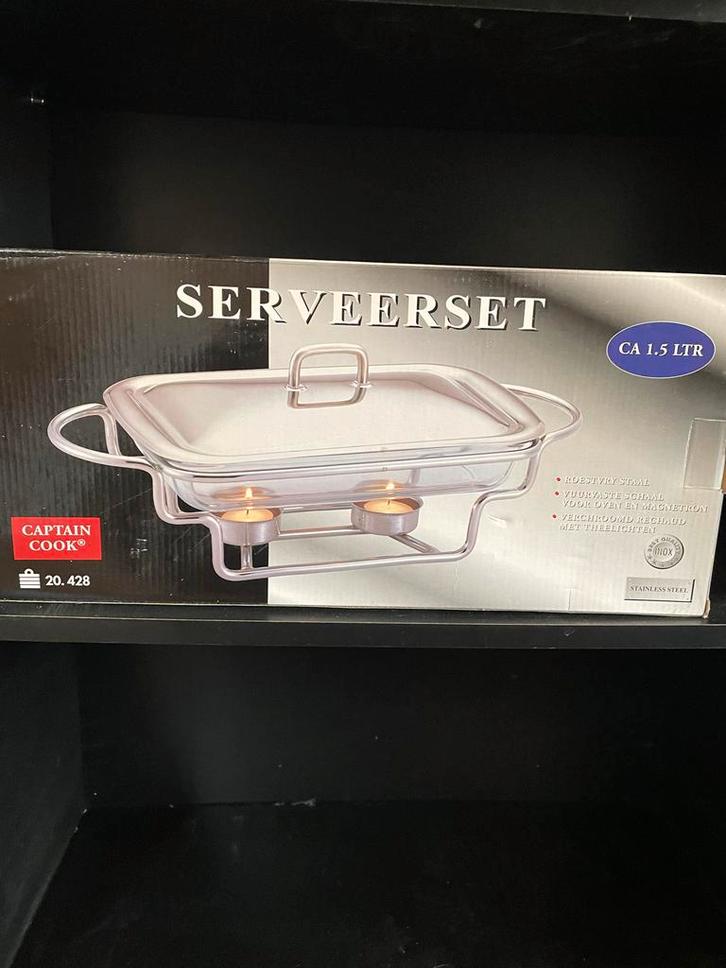 Serveer Set - Nieuw in doos!, Huis en Inrichting, Keuken | Keukenbenodigdheden, Nieuw, Ophalen of Verzenden