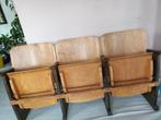 ArtDeco Bioscoopstoelen, Ophalen, Gebruikt, Vintage, Hout