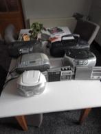 7 Draagbare Radio's - Diverse Modellen, Ophalen, Gebruikt, Radio, Met cd-speler