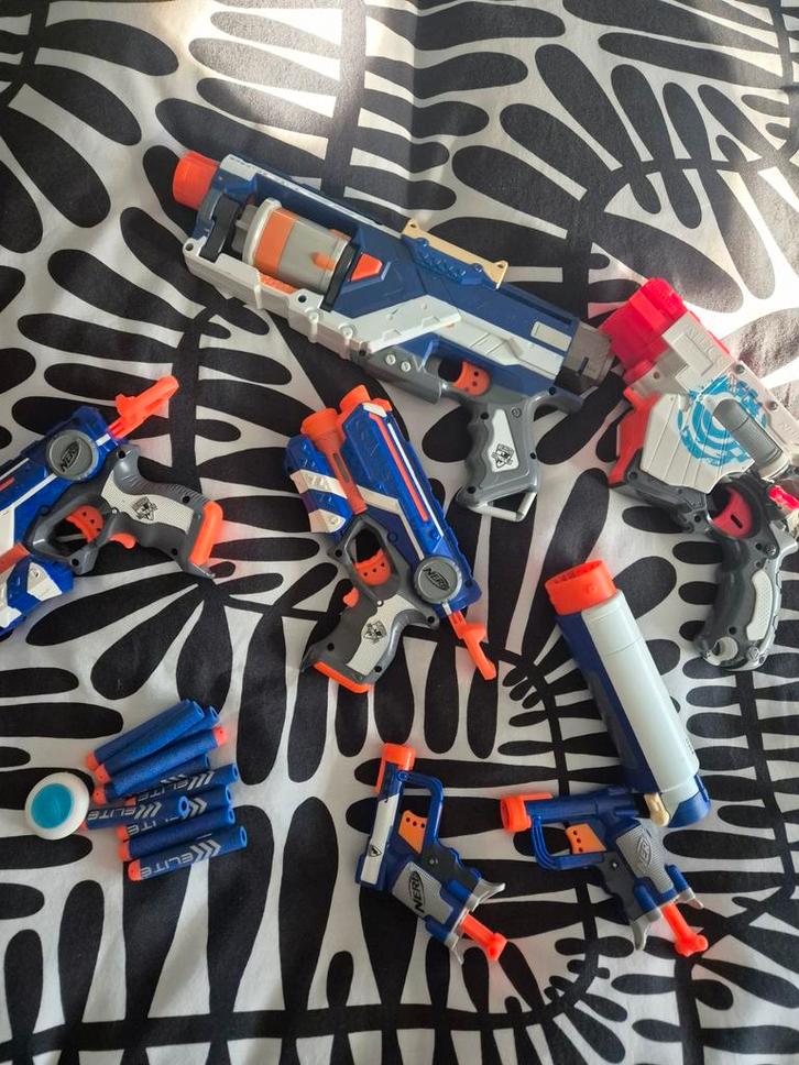 Nerf Blasters - Diverse Collectie!, Kinderen en Baby's, Speelgoed | Overig, Gebruikt, Jongen of Meisje, Ophalen of Verzenden