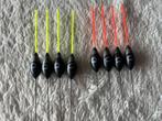 adv 413 / NIEUW serie 8 dobbers TUBERTINI 0,50gr, Watersport en Boten, Ophalen of Verzenden, Nieuw, Dobber of Lood