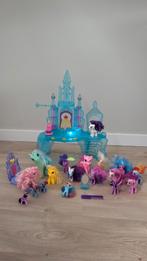 My little pony kasteel met pony paardjes, Kinderen en Baby's, Speelgoed | My Little Pony, Zo goed als nieuw, Ophalen