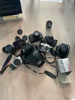 Diverse analoge camera’s, Audio, Tv en Foto, Fotocamera's Analoog, Ophalen of Verzenden, Gebruikt, Spiegelreflex, Overige Merken