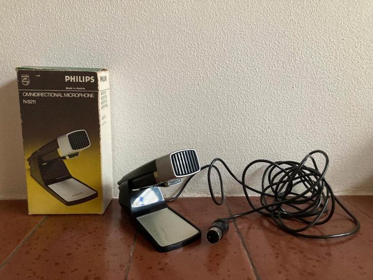 Div. vintage kleine microfoons microfoon jaren 70 seventies, Muziek en Instrumenten, Microfoons, Zo goed als nieuw, Ophalen of Verzenden