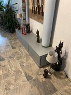 Zilvergrijze CD Zuilen & Kast, Ophalen, Gebruikt, Design, Overige typen