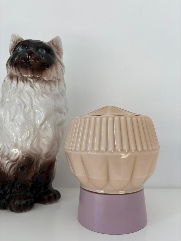 Thabur, art deco lamp, vintage plafondlamp, plafonnière, Antiek en Kunst, Antiek | Lampen, Ophalen of Verzenden