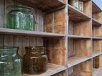 Grote Apothekerskast Hout | Vintage Apothekers Kast Laden B, Gebruikt, Metaal, Ophalen of Verzenden, Met lade(s)