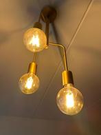 Elegante Plafondlamp Kroonluchter - 3 Armen, Ophalen, Zo goed als nieuw, Metaal, Minder dan 50 cm