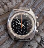 Omega Seamaster Chronograaf 1968 vintage horloge kaliber 861, Omega, Staal, 1960 of later, Met bandje