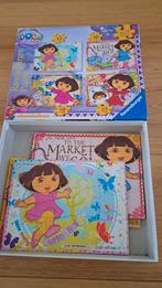 Dora puzzels, Ophalen of Verzenden, 10 tot 50 stukjes, Zo goed als nieuw, 2 tot 4 jaar