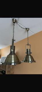 Industriële hanglamp (plafond lampen., Huis en Inrichting, Lampen | Hanglampen, Ophalen, Zo goed als nieuw, Minder dan 50 cm