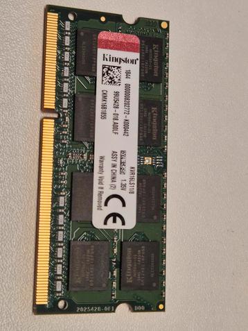 Kingston 8GB PC3L 12800s laptop geheugen beschikbaar voor biedingen