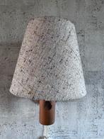 Vintage Wandlamp met Stoffen Kap, Ophalen, Gebruikt, Stof