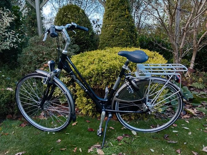 MOOIE MULTICYCLE DAMESFIETS, Fietsen en Brommers, Fietsen | Dames | Sportfietsen en Toerfietsen, Gebruikt, Gazelle, Minder dan 10 versnellingen