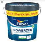 Flexa powerdek RAL9010 7 liter gratis, Doe-het-zelf en Verbouw, Verf, Beits en Lak, Verf, Wit, Zo goed als nieuw, Ophalen