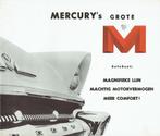 Folder Mercury Montclair, Monterey & Custom (NL-uitg. 1956), Verzenden, Zo goed als nieuw, Overige merken