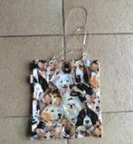 Pink Lady hondenprint tas schoudertasje damestas hondjes, Sieraden, Tassen en Uiterlijk, Ophalen of Verzenden, Zo goed als nieuw