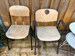 Vintage stoelen, Twee, Gebruikt, Vintage, Ophalen of Verzenden