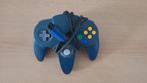 Nintendo 64 controller blue, Spelcomputers en Games, Spelcomputers | Nintendo 64, Ophalen of Verzenden, Zo goed als nieuw, Met 1 controller