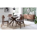 Ronde eettafel 137 cm, Ophalen, Overige materialen, Gebruikt, 100 tot 150 cm