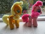 2 Kleine paardjes merk Little Pony Play by Play roze en geel, Ophalen of Verzenden, Paard, Zo goed als nieuw