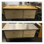 Buitenkeuken werkbank met 2 deurtjes en 3 lades + keuze blad, Ophalen, Gebruikt, Gas
