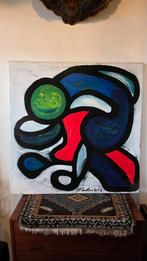 Kleurrijk abstract schilderij - Martens 2003, Ophalen of Verzenden