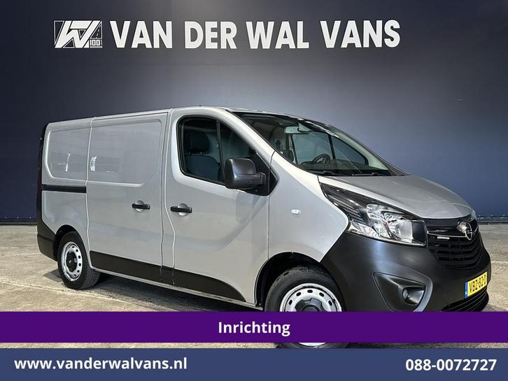 Opel Vivaro 1.6CDTI 126pk L1H1 inrichting Euro6 Airco | Navi, Auto's, Bestelauto's, Bedrijf, Te koop, ABS, Achteruitrijcamera
