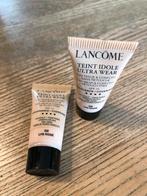 Lancôme Teint Idole, 2 minitubes foundation., Gehele gezicht, Beige, Nieuw, Ophalen of Verzenden