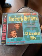 The Everly Brothers - 32 Greatest Hits CD, Ophalen of Verzenden, Zo goed als nieuw