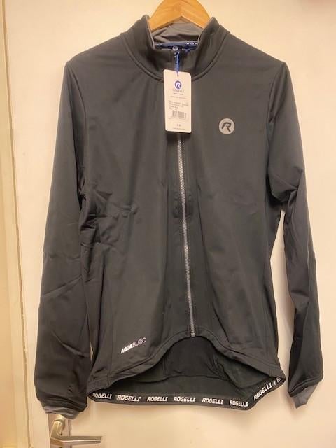 Heren winter fietsjack rogelli essential zwart Nieuw! XXL, Rogelli, Nieuw, Ophalen of Verzenden, X
